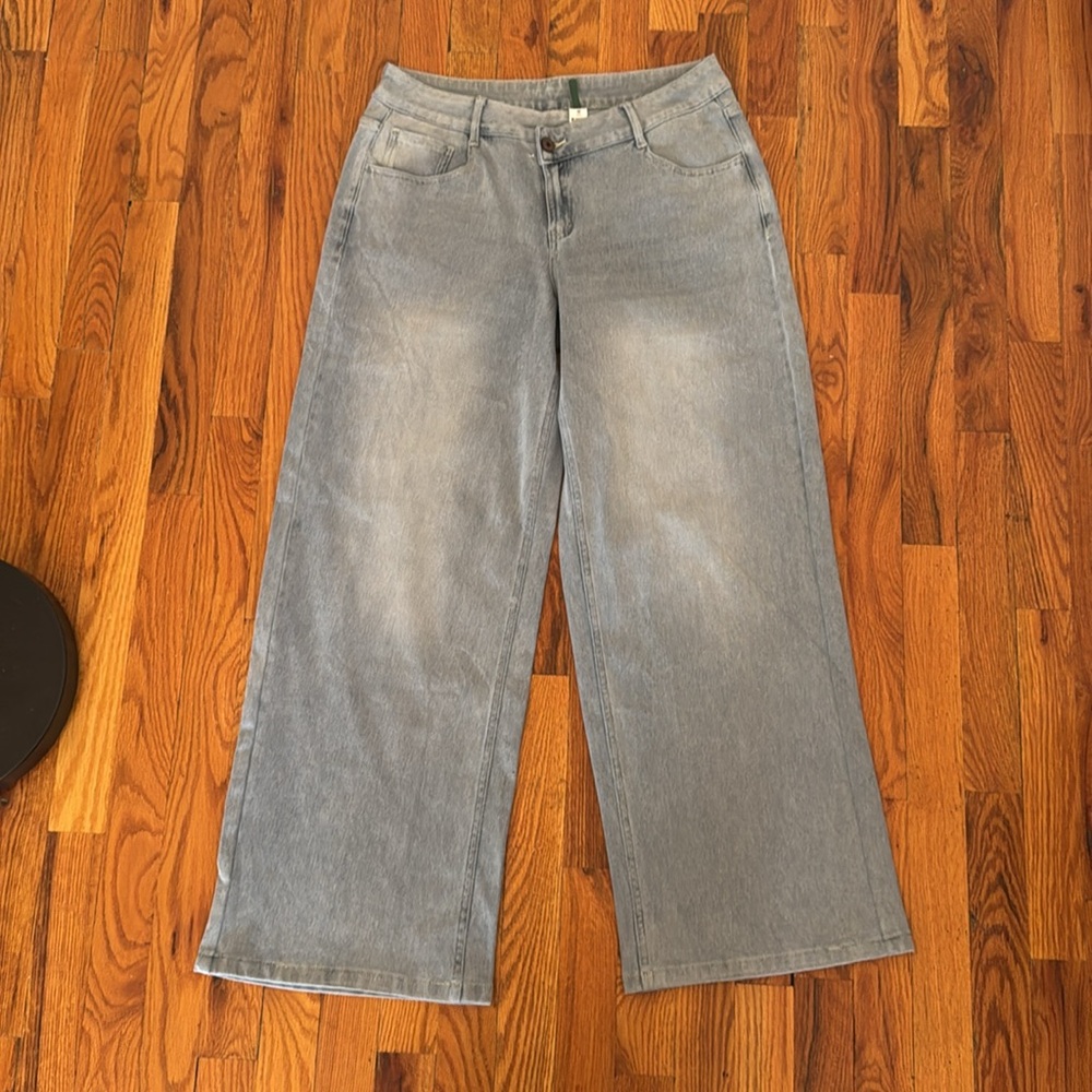 halara asymmetric low rise denim - Picture 2 of 2